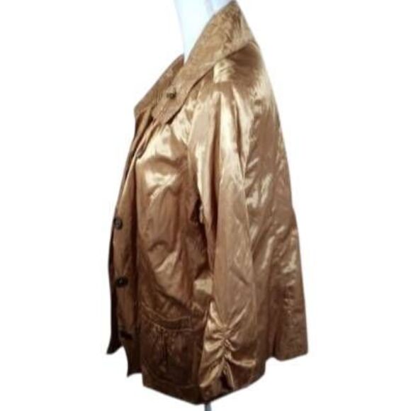 RUBY RD. GOLD JACKET SZ.14 EUC. - Picture 3 of 6